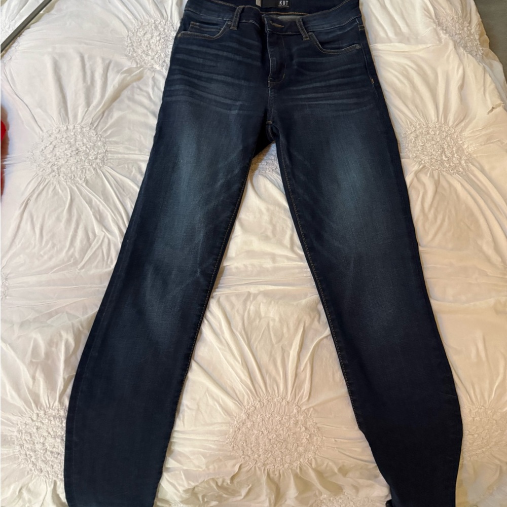 Kut from the Kloth Midnight Blue Skinny Jeans